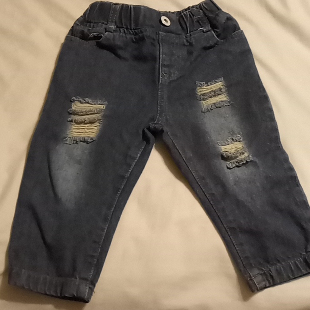 18M Boys distressed jeans